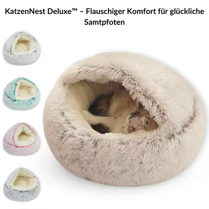 Katzen Nest Deluxe™ – Der stressfreie Rückzugsort für Ihre Katze