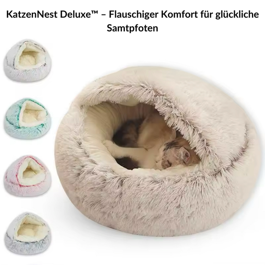 Katzen Nest Deluxe™ – Der stressfreie Rückzugsort für Ihre Katze
